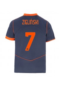 Inter Milan Piotr Zielinski #7 Voetbaltruitje 3e tenue 2025-26 Korte Mouw